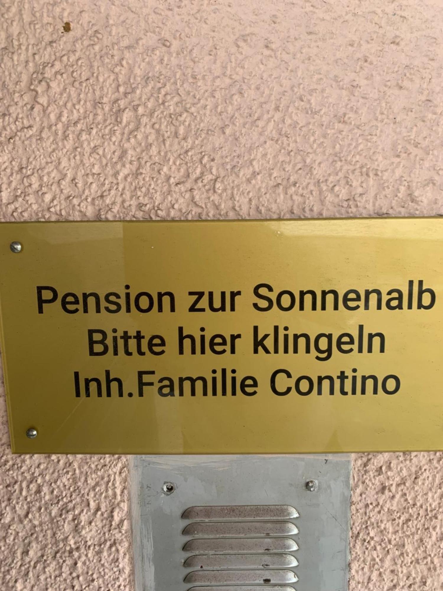 Pension Zur Sonnenalb Bed & Breakfast Sonnenbühl Екстериор снимка